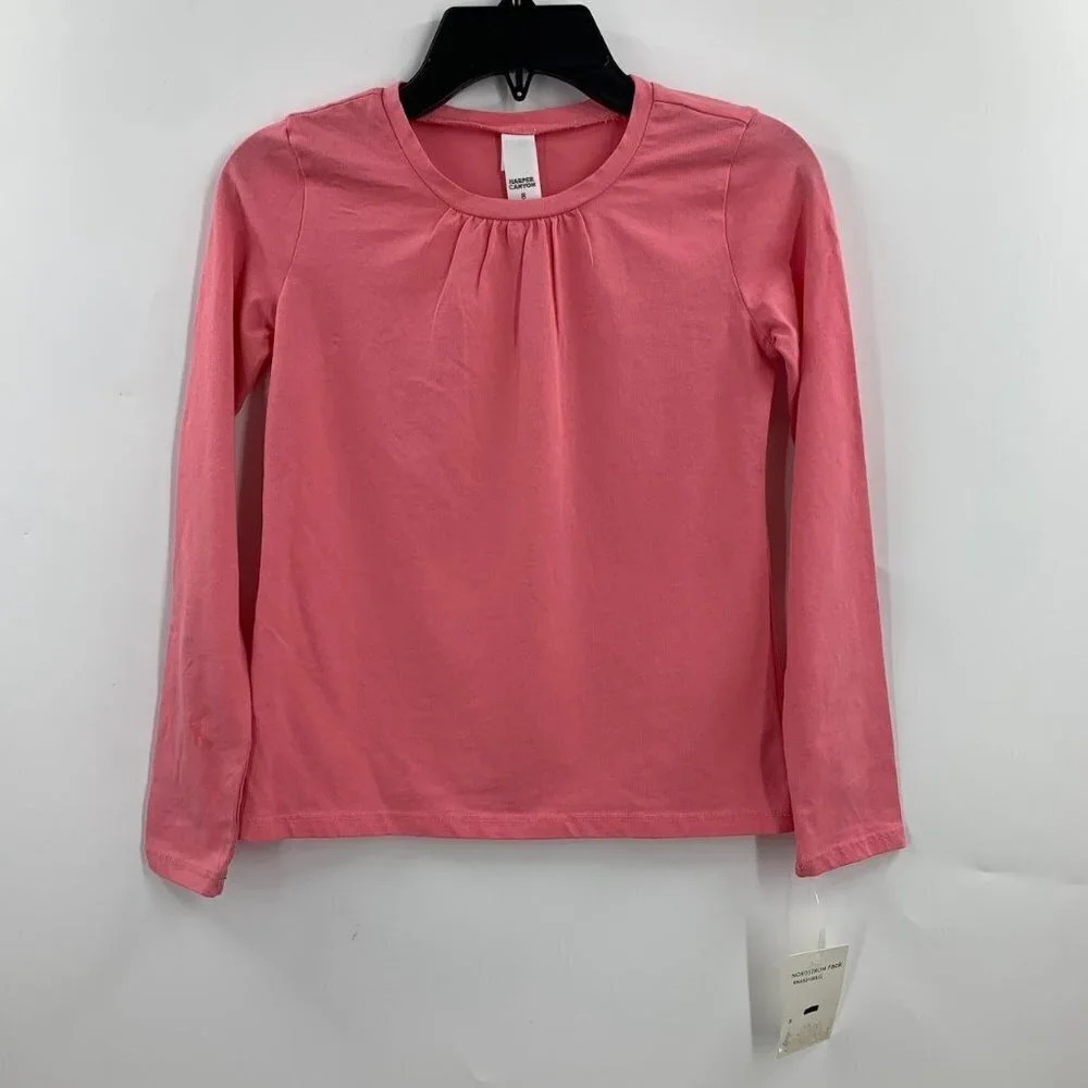 Harper Canyon Kids' Crew Neck Long Sleeve T-shirt Size‎ 8 NWOT